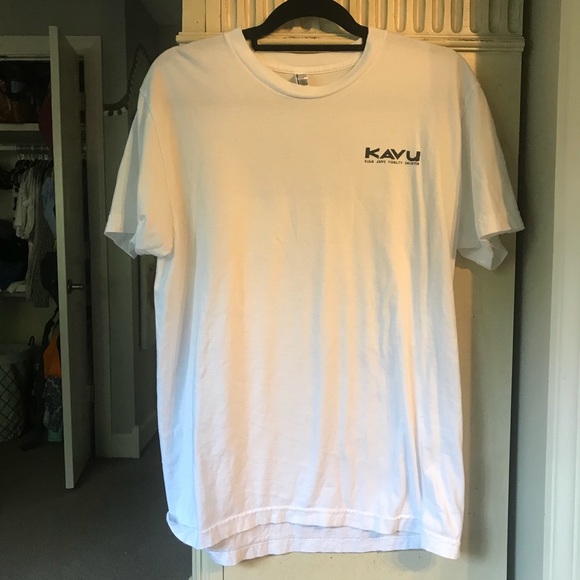 Kavu Other - white kavu tshirt